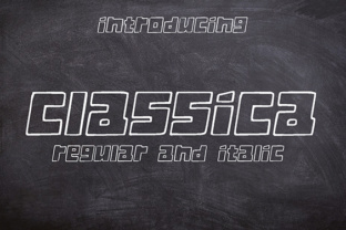Classica Font: A Playful Typeface for Makers