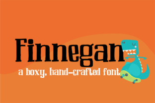 Finnegan: The Boxy Typeface for Bold Marketing