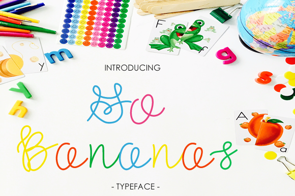 Go Bananas: A Stylish Script Font for Modern Campaigns