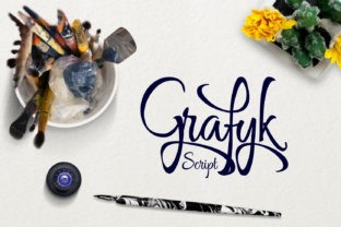 Grafyk: A Bold Script Font for Modern Marketing