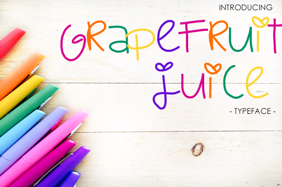 Grapefruit Juice: A Girly Script Font for Branding
