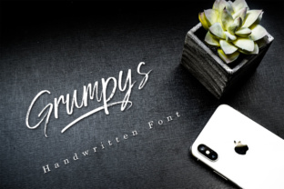 Grumpys: A Handwritten Font for Bold Branding