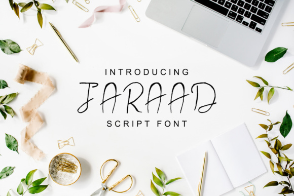 Jaraad Family: A Handwritten Typeface for Editorial Calm