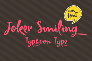 Joker Smiling Typeface for Editorial Design