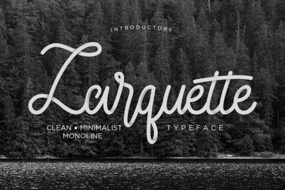 Larquette: The Script Font That Elevates Digital Branding