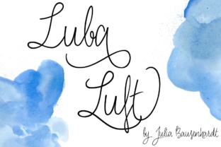 Luba Luft: The Script Font That Elevates Brand Identity