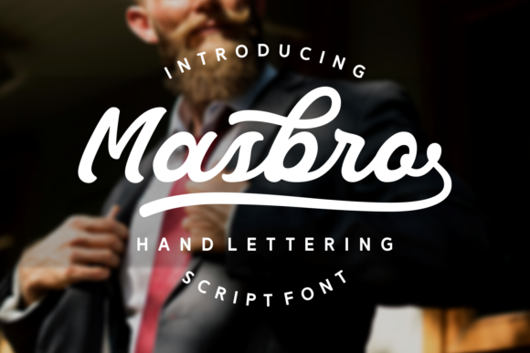 Masbro: A Script Font for Modern Web Design