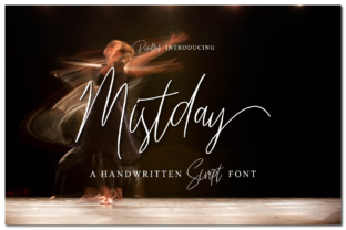Mistday: A Modern Handwritten Script Font for Elegant Branding