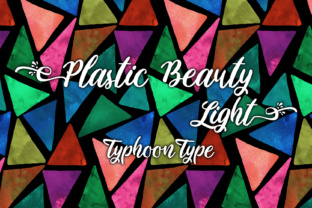 Plastic Beauty Light Font for Bold Branding