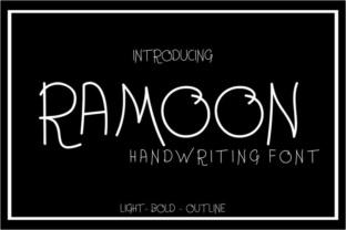 Ramoon: A Modern Handwritten Font for Clear Campaigns