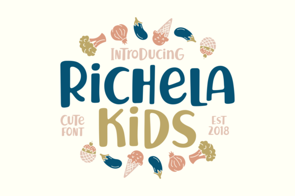 Richela Kids: A Playful Script Font for Web Design