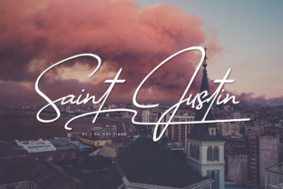Saint Justin: The Signature Font for Modern Campaigns