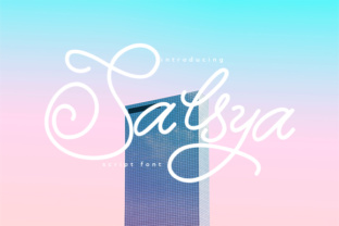 Salya: A Versatile Script Font for Small Business Branding