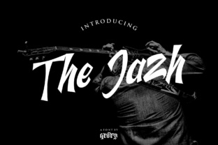 The Jazh Typeface: A Modern Script for Bold Branding