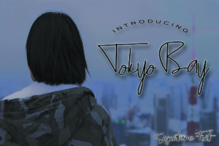 Tokyo Bay Font: Elevating Web Design with Elegant Script