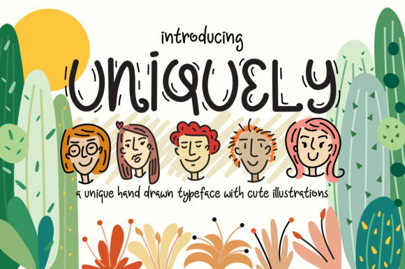 Uniquely: A Handwritten Font for Bold Marketing