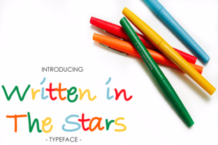 Written in the Stars: A Handwritten Font for Editorial Charm