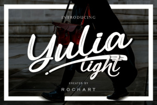 Yulia Light: A Modern Script Typeface for Web Design