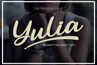 Yulia Typeface for Modern Web Design