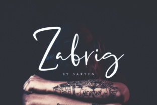 Zabrig Font Review: A Handwritten Typeface for Digital Design